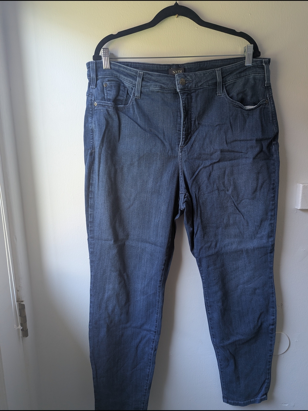 NYDJ Dark Blue AMI Skinny Legging Jeans Size 18W